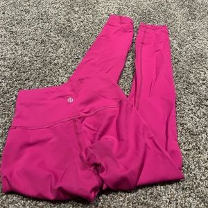 Like new lululemon wunder train leggings